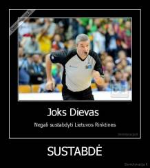 SUSTABDĖ - 