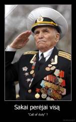 Sakai perėjai visą  - "Call of duty" ?