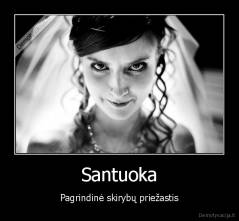 Santuoka - Pagrindinė skirybų priežastis