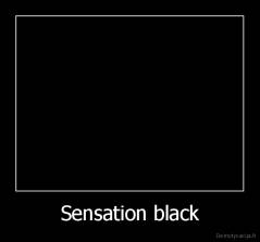Sensation black - 