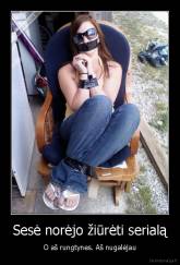 Sesė norėjo žiūrėti serialą - O aš rungtynes. Aš nugalėjau