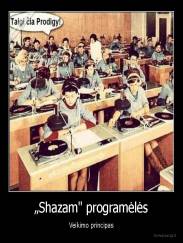„Shazam" programėlės - Veikimo principas
