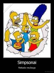Simpsonai - Niekada neužaugs