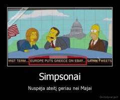 Simpsonai - Nuspėja ateitį geriau nei Majai