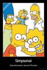 Simpsonai - Populiariausias Lietuvos Filmukas