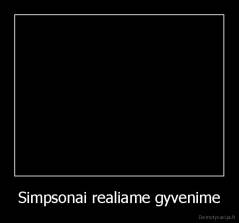 Simpsonai realiame gyvenime - 