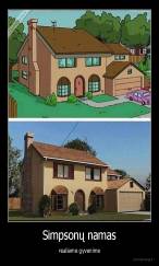 Simpsonų namas - realiame gyvenime