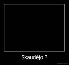 Skaudėjo ? - 