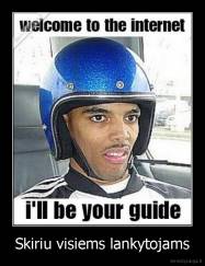 Skiriu visiems lankytojams - 