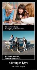 Skirtingos lytys - Skirtingos ir vertybės