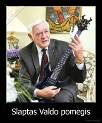 Slaptas Valdo pomėgis - 