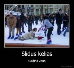 Slidus kelias - Gaidina visus