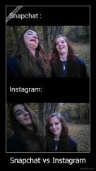 Snapchat vs Instagram - 