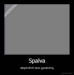 Spalva - atspindinti tavo gyvenimą