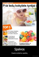 Spalvos - Visada sužadina apetitą