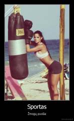 Sportas - Žmogų puošia