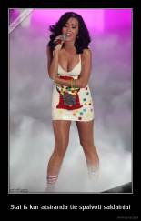 Stai is kur atsiranda tie spalvoti saldainiai - 