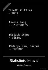 Statistinis lietuvis - Ateities žmogus