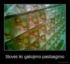 Stovės iki galiojimo pasibaigimo - 