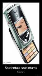 Studentau isradimams - Ribu nera