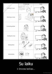 Su laiku - ir žmones keičiasi...