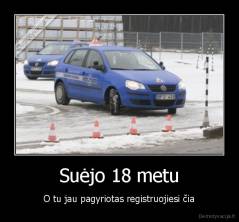 Suėjo 18 metu - O tu jau pagyriotas registruojiesi čia