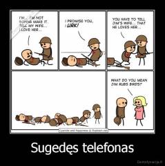 Sugedęs telefonas - 