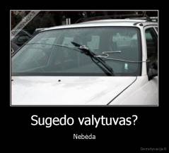 Sugedo valytuvas? - Nebėda