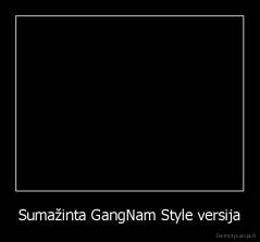 Sumažinta GangNam Style versija - 
