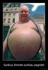 Sunkius žmones sunkiau pagrobti - 