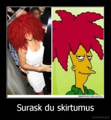 Surask du skirtumus - 