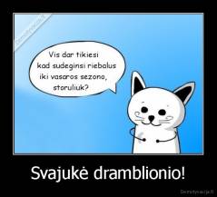 Svajukė dramblionio! - 