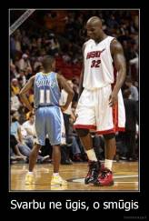 Svarbu ne ūgis, o smūgis - 