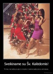 Sveikiname su Šv. Kalėdomis! - Tikimės, kad radote po egle ko norėjote ir maloniai pasibuvote su artimaisiais.