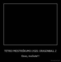 TETRIO MEISTRIŠKUMO LYGIS: DRAGONBALL Z - Oooo, močiute!!!