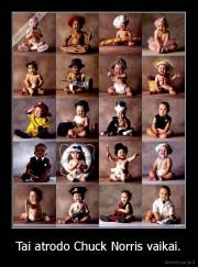 Tai atrodo Chuck Norris vaikai. - 