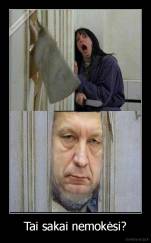 Tai sakai nemokėsi? - 