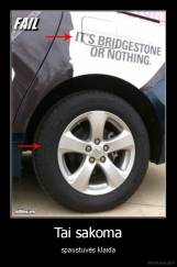 Tai sakoma - spaustuvės klaida