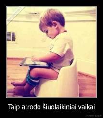 Taip atrodo šiuolaikiniai vaikai - 