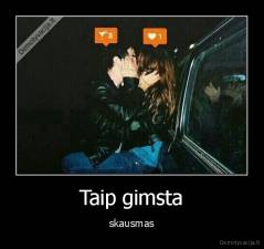 Taip gimsta - skausmas