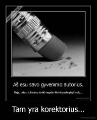 Tam yra korektorius... - 