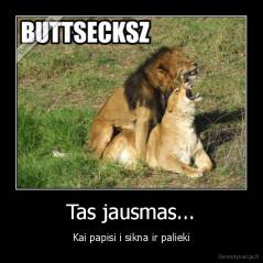 Tas jausmas... - Kai papisi i sikna ir palieki