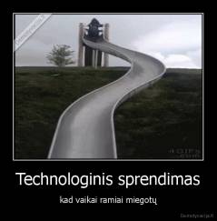 Technologinis sprendimas - kad vaikai ramiai miegotų
