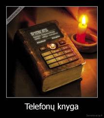 Telefonų knyga - 