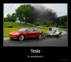 Tesla - Su powerbank'u