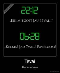 Tevai - Ateities zmones