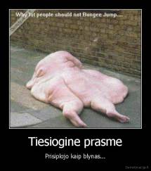 Tiesiogine prasme - Prisiplojo kaip blynas...