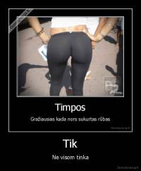 Tik - Ne visom tinka