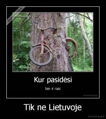 Tik ne Lietuvoje - 