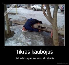 Tikras kaubojus - niekada nepames savo skrybelės